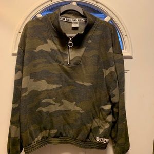 Pink camouflage sweatshirt. Super cute super cute!